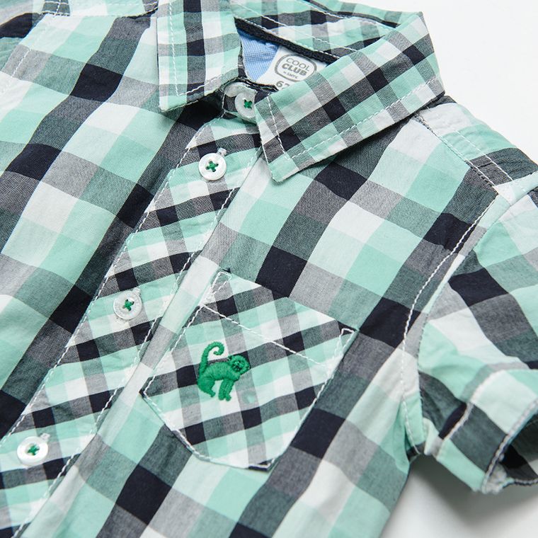 Cool Club, Body chłopięce z krótkim rękawem, koszulowe, mix