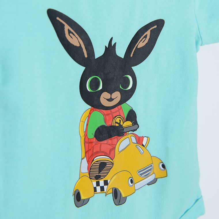 Cool Club, Body chłopięce z krótkim rękawem, miętowe, Bing