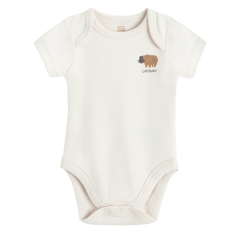 Cool Club, Body chłopięce z krótkim rękawem, mix, zestaw, 4 szt.