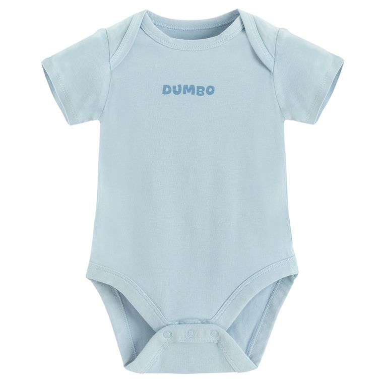 Cool Club, Body chłopięce z krótkim rękawem, mix, zestaw, 4 szt., Dumbo
