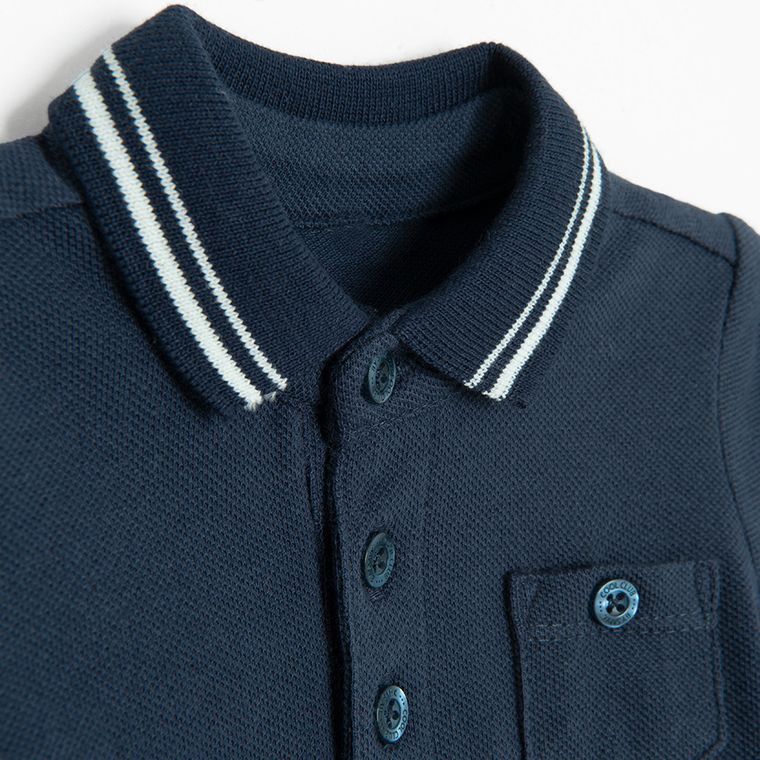 Cool Club, Body chłopięce z krótkim rękawem, niebieskie