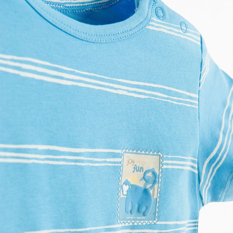 Cool Club, Body chłopięce z krótkim rękawem, niebieskie