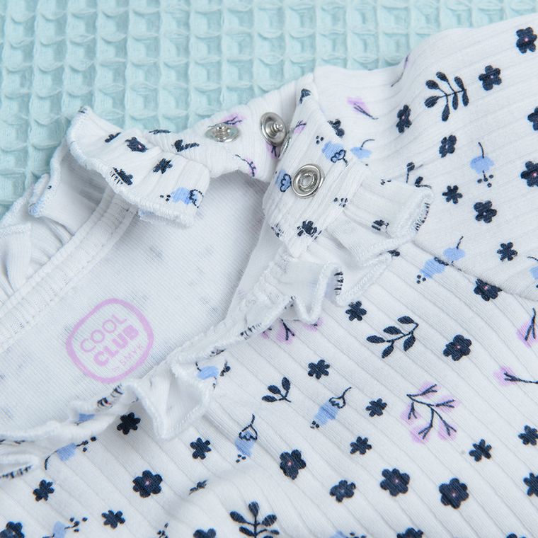 Cool Club, Body dziewczęce z długim rękawem, ecru