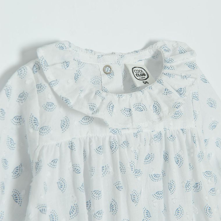 Cool Club, Body dziewczęce z długim rękawem, ecru