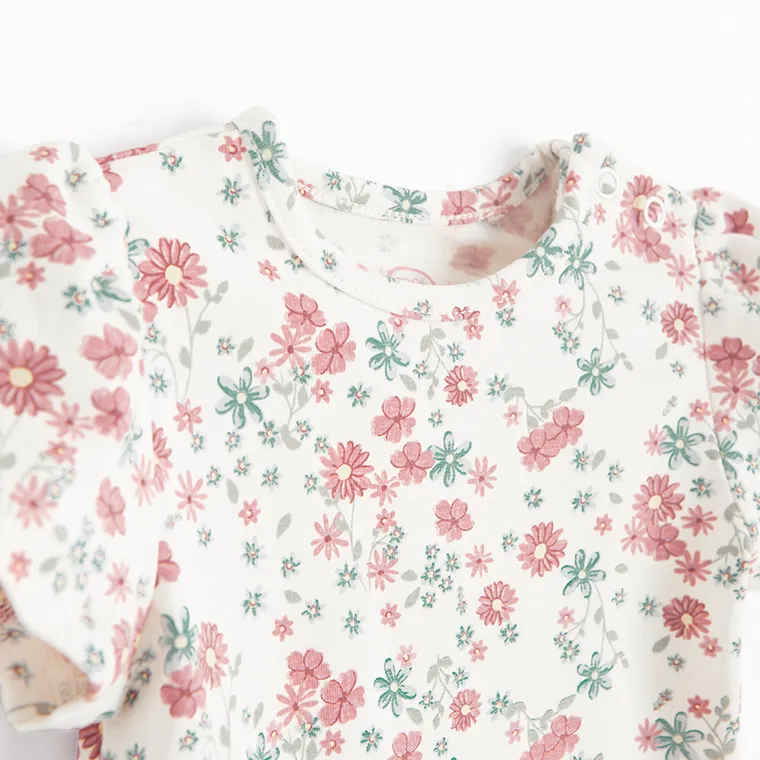 Cool Club, Body dziewczęce z krótkim rękawem, białe