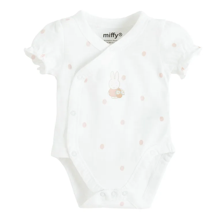 Cool Club, Body dziewczęce z krótkim rękawem, mix, zestaw, 2 szt., Miffy