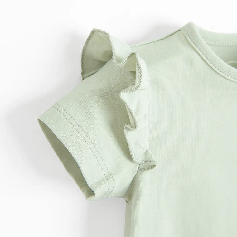 Cool Club, Body dziewczęce z krótkim rękawem, zielone