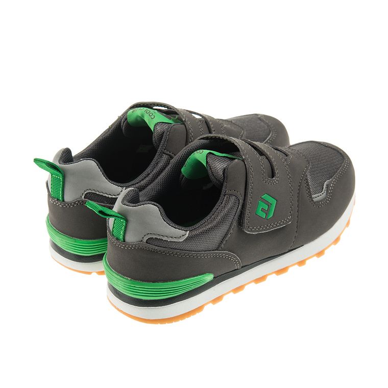 Cool Club, Buty sportowe chłopięce, szare, elementy odblaskowe