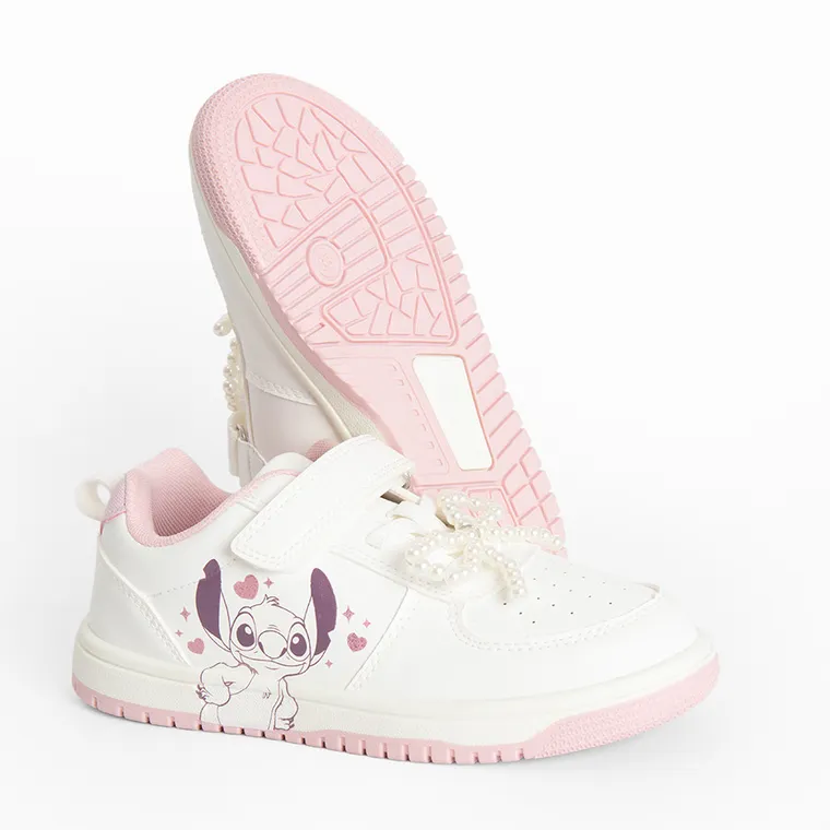 Cool Club, Buty sportowe dziewczęce, białe, Lilo i Stitch