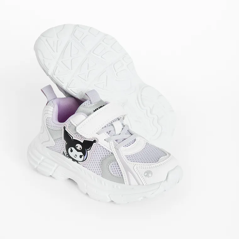 Cool Club, Buty sportowe dziewczęce, biało-fioletowe, Kuromi