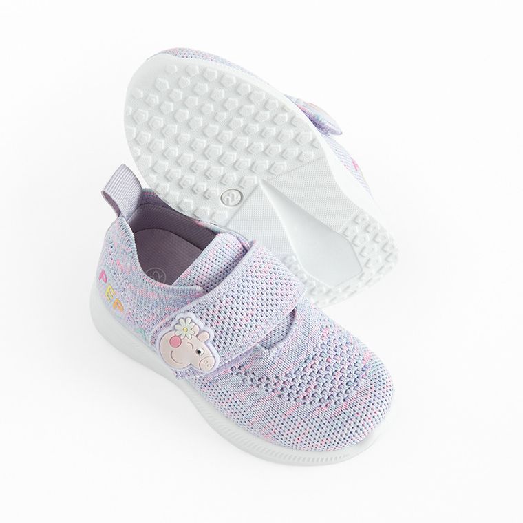 Cool Club, Buty sportowe dziewczęce, fioletowe, Świnka Peppa