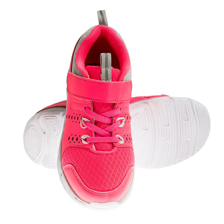 Cool Club, Buty sportowe dziewczęce, neonowy różowy