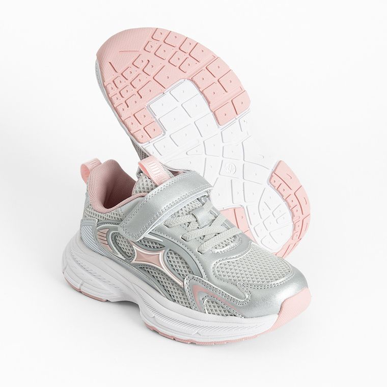 Cool Club, Buty sportowe dziewczęce, srebrne