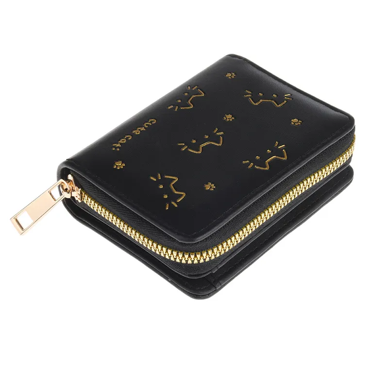 Cool Club, Cute cat, portfel, czarny, kotki