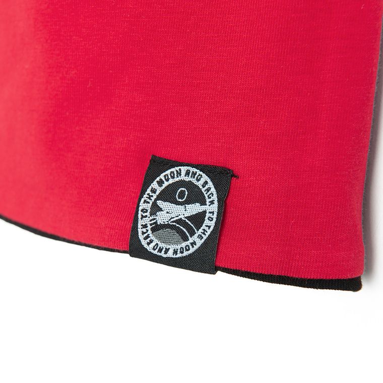 Cool Club, Czapka chłopięca, dwustronna, czarno-czerwona, NASA