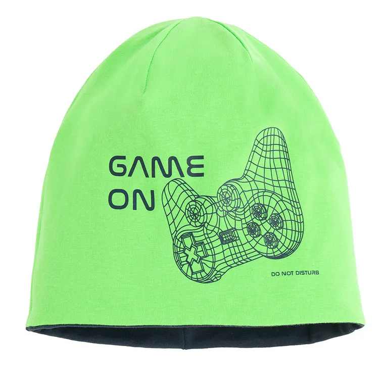 Cool Club, Czapka chłopięca, dwustronna, granatowo-zielona