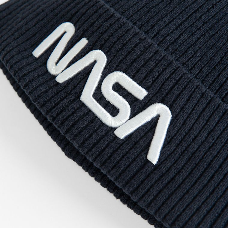 Cool Club, Czapka chłopięca, granatowa, NASA