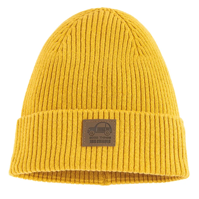 Cool Club, Czapka chłopięca, musztardowa