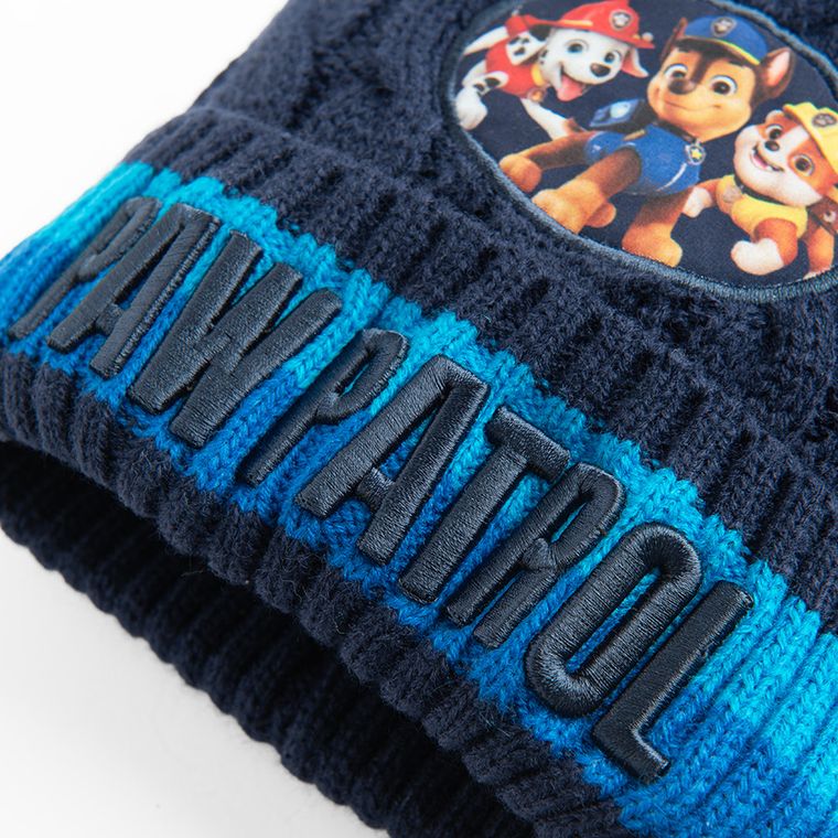 Cool Club, Czapka chłopięca z pomponem, niebieska, Psi Patrol