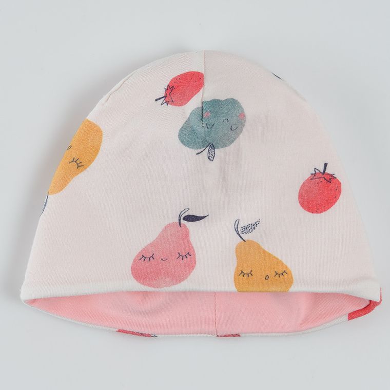Cool Club, Czapka dziewczęca, dwustronna, jasnoróżowa
