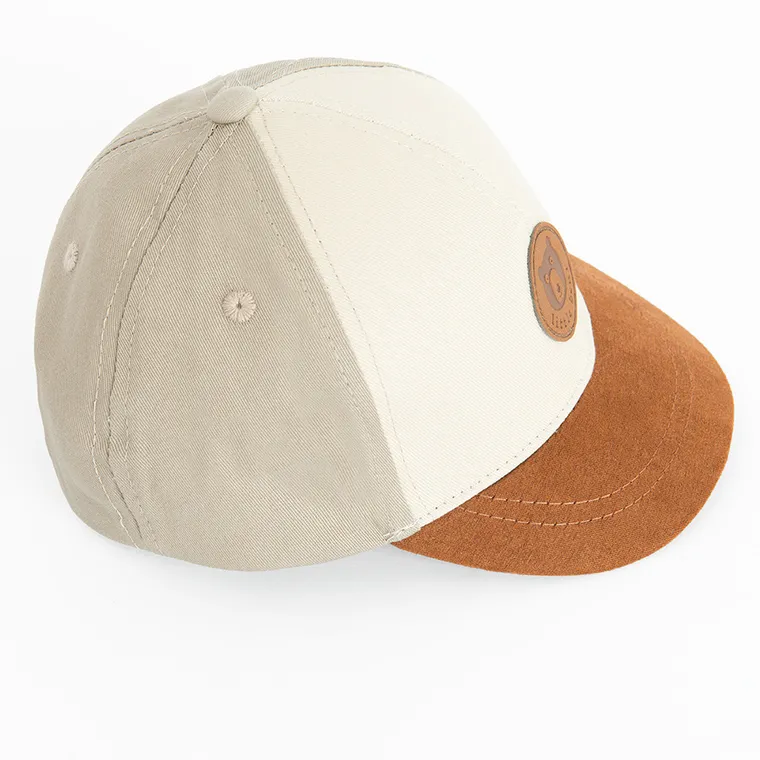 Cool Club, Czapka z daszkiem chłopięca, beżowa