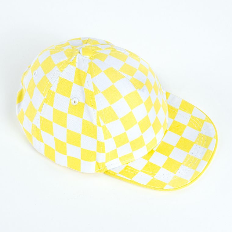 Cool Club, Czapka z daszkiem chłopięca, biało-żółta
