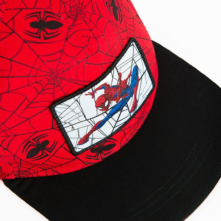 Cool Club, Czapka z daszkiem chłopięca, czerwona, Spider-Man