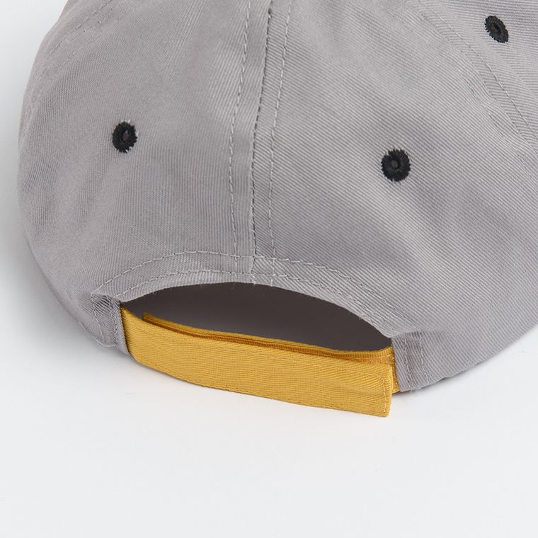 Cool Club, Czapka z daszkiem chłopięca, szara, Minionki