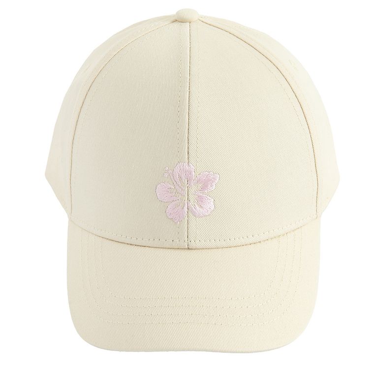 Cool Club, Czapka z daszkiem dziewczęca, beżowa