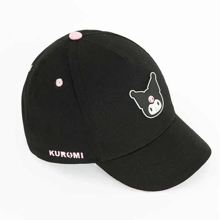 Cool Club, Czapka z daszkiem dziewczęca, czarna, Kuromi