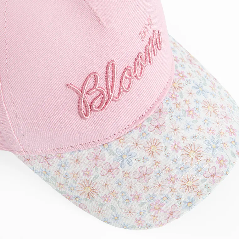 Cool Club, Czapka z daszkiem dziewczęca, różowa
