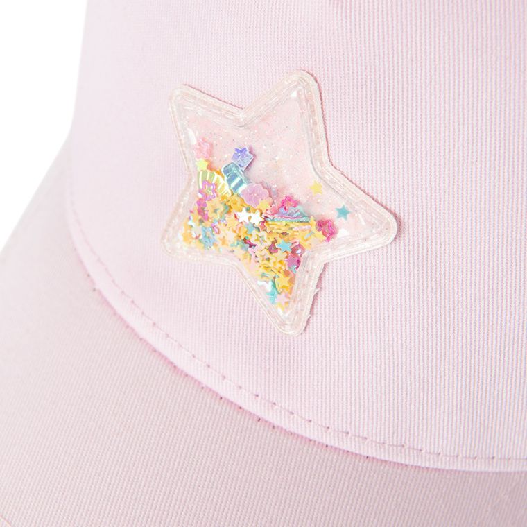 Cool Club, Czapka z daszkiem dziewczęca, różowa
