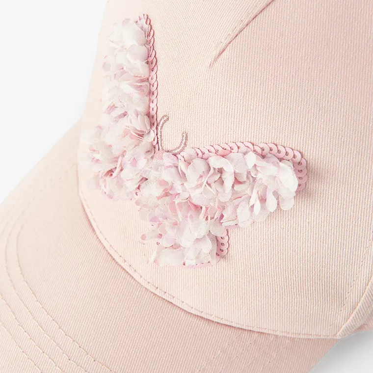 Cool Club, Czapka z daszkiem dziewczęca, różowa
