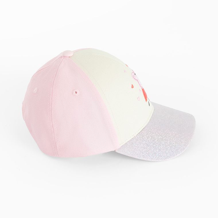 Cool Club, Czapka z daszkiem dziewczęca, różowa, Świnka Peppa