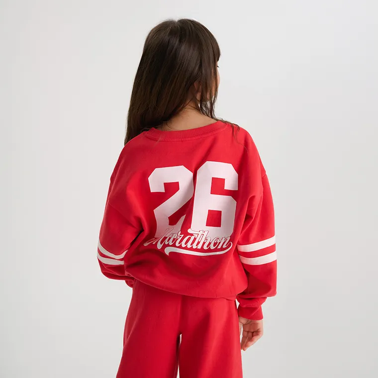 Cool Club, Dres dziewczęcy, ocieplany, czerwony