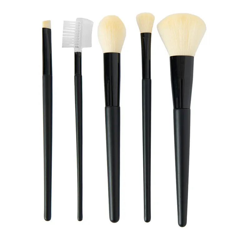 Cool Club, Glow Girl, zestaw pędzli do makijażu z etui