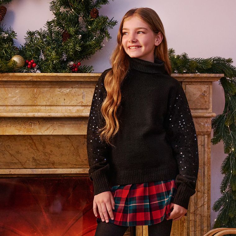 Cool Club, Golf dziewczęcy, czarny