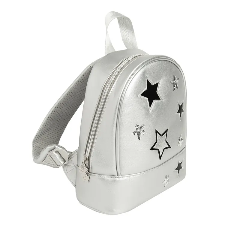 Cool Club, Gwiazdki, plecak, srebrny