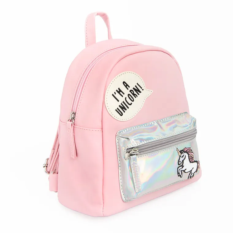 Cool Club, Jednorożec, plecak z kieszonką, różowy