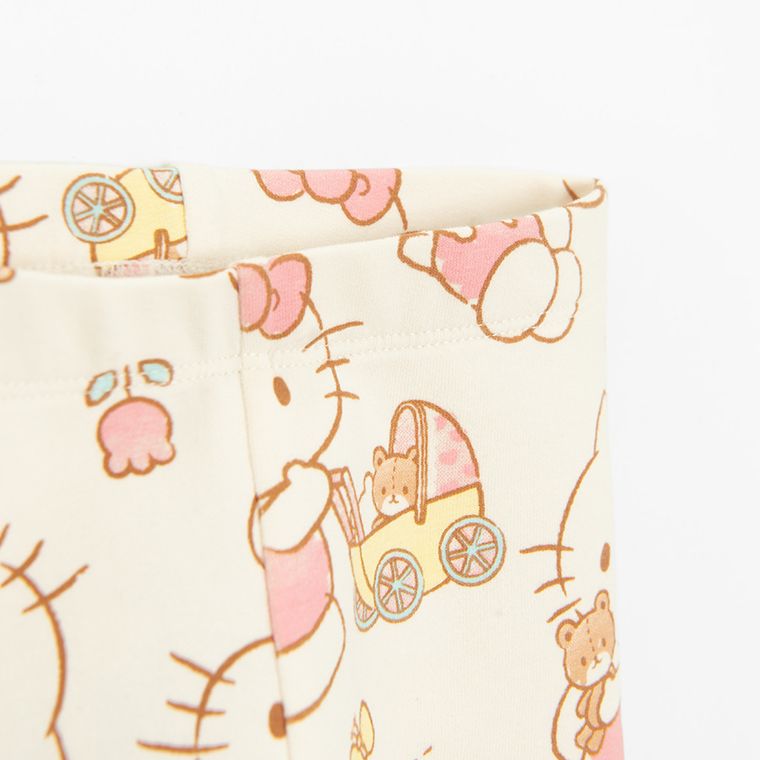 Cool Club, Jegginsy dziewczęce, ecru, Hello Kitty