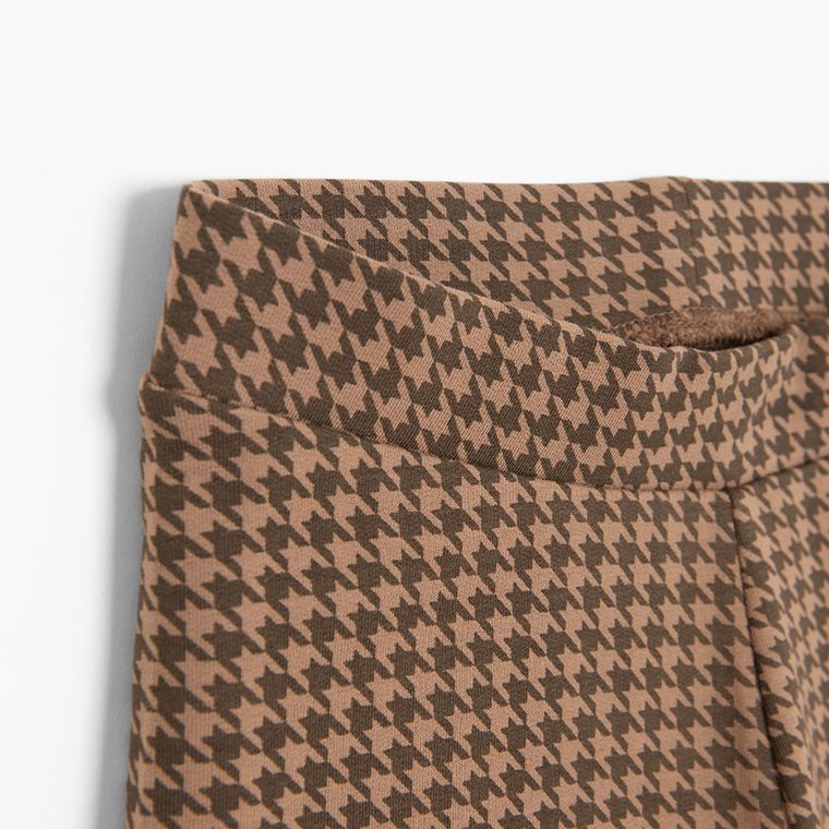 Cool Club, Jegginsy dziewczęce, flare, brązowe