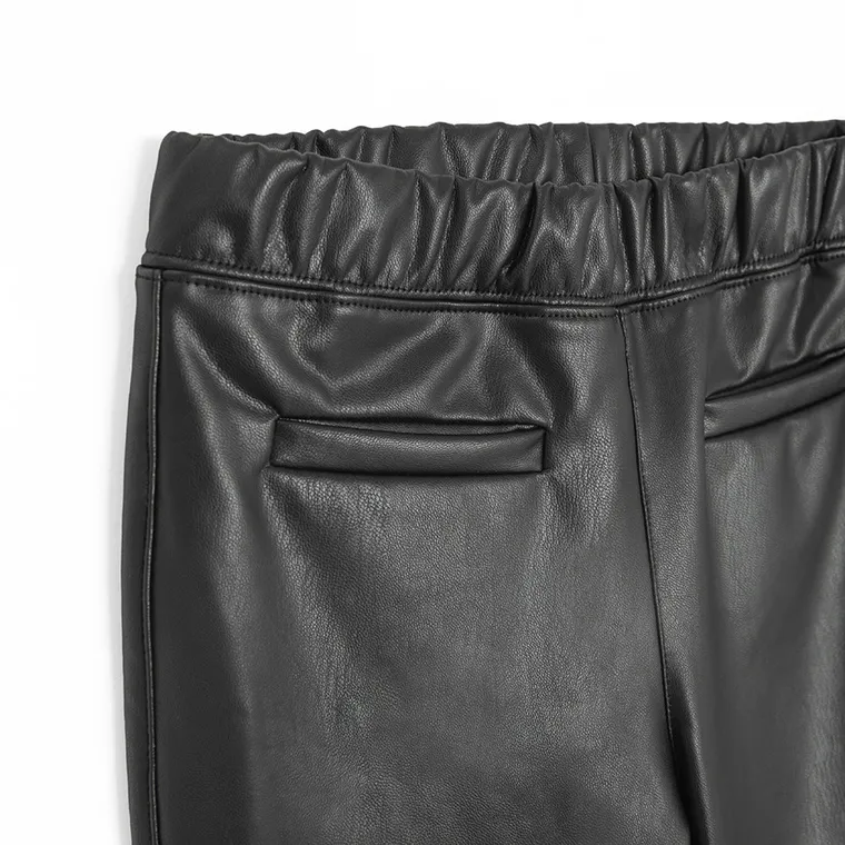 Cool Club, Jegginsy dziewczęce, flare, ocieplane, czarne