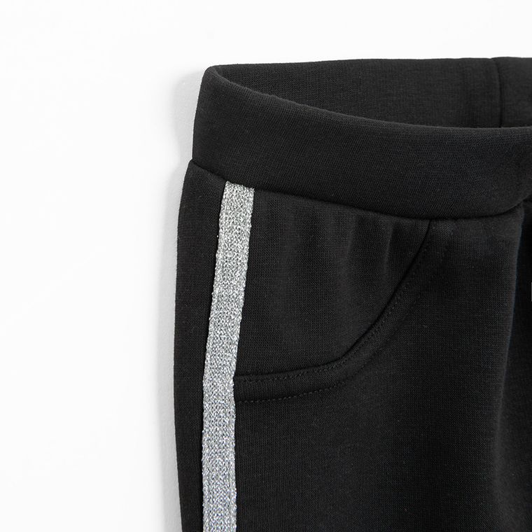 Cool Club, Jegginsy dziewczęce, ocieplane, czarne