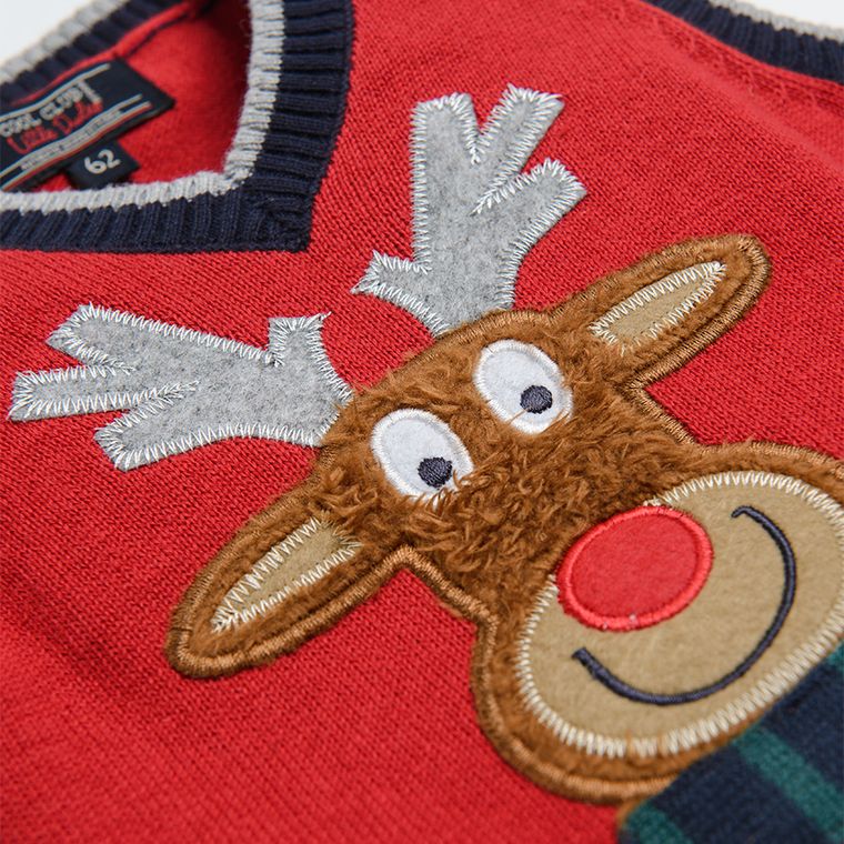 Cool Club, Kamizelka chłopięca, czerwona