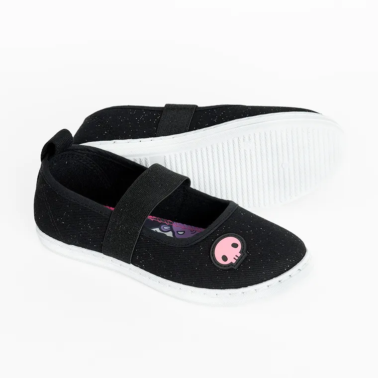 Cool Club, Kapcie dziewczęce, czarne, Kuromi