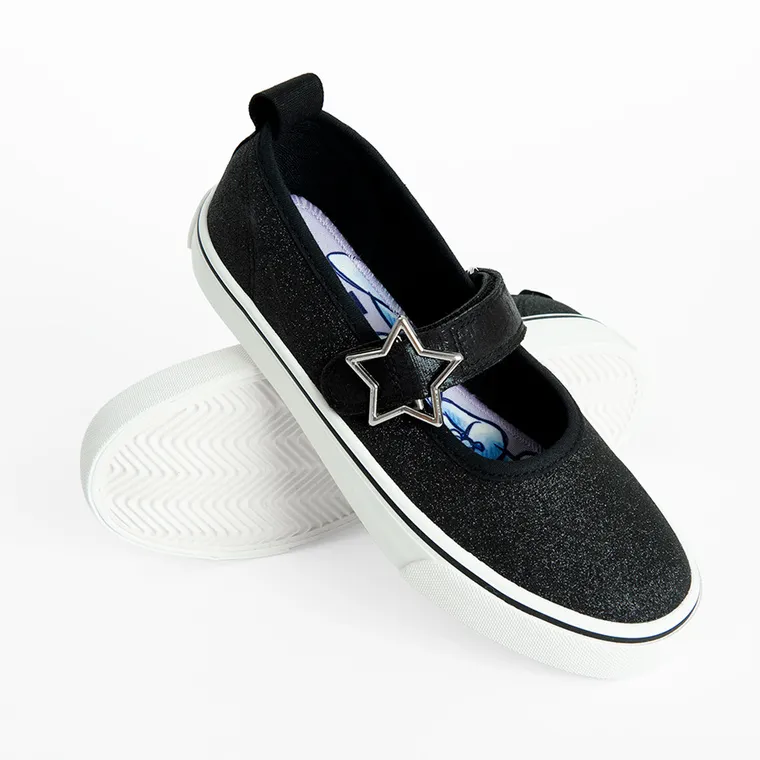 Cool Club, Kapcie dziewczęce, czarne, Lilo i Stitch