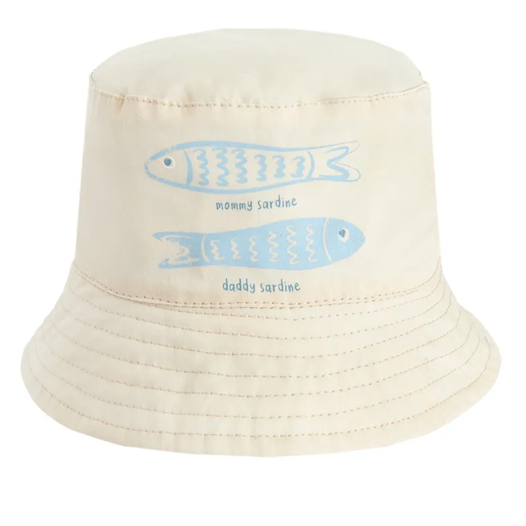 Cool Club, Kapelusz chłopięcy, dwustronny, beżowo-niebieski