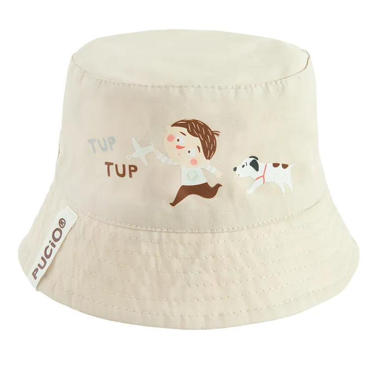 Cool Club, Kapelusz chłopięcy, dwustronny, beżowy, Pucio