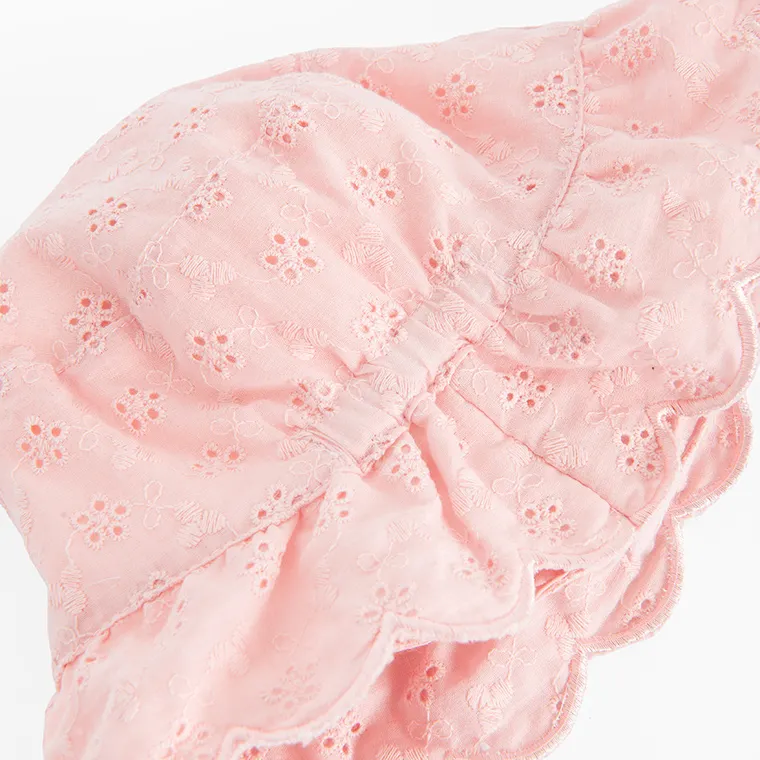 Cool Club, Kapelusz dziewczęcy, wiązany, różowy