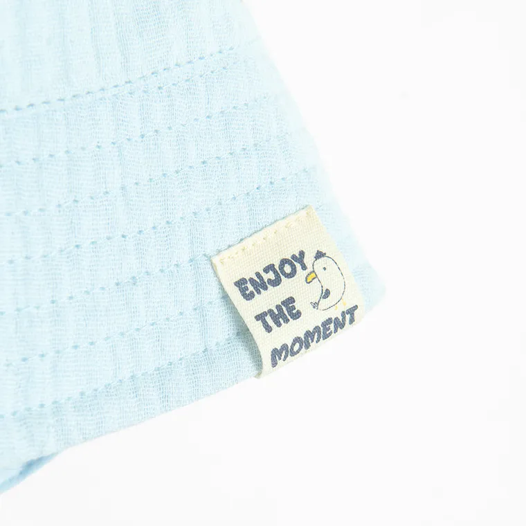 Cool Club, Kapelusz muślinowy chłopięcy, wiązany, niebieski